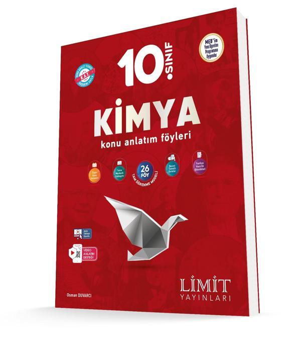 Limit 2026 10. Sınıf Kimya Konu Anlatım Föyleri Güncel Müfredat - Limit Yayınları - Image 1