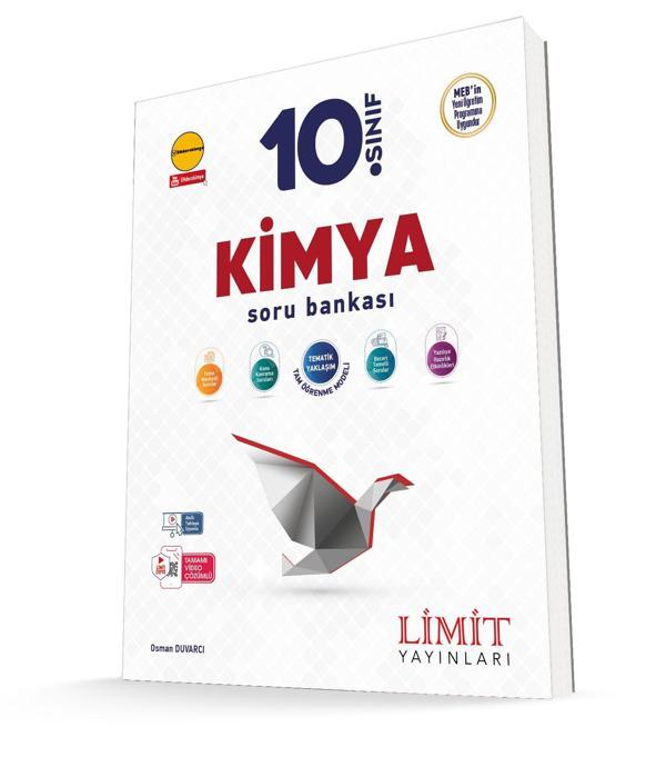 Limit 2026 10. Sınıf Kimya Soru Bankası Güncel Müfredat - Limit Yayınları - Image 1