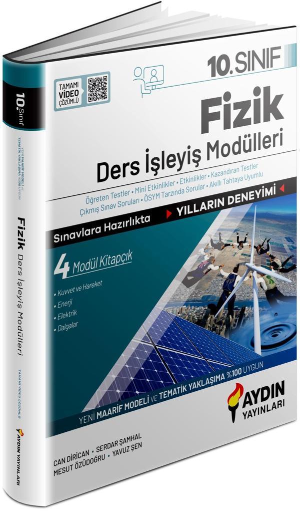 Aydın 2026 10. Sınıf Fizik Ders İşleyiş Modülleri - Aydın Yayınları - Image 1