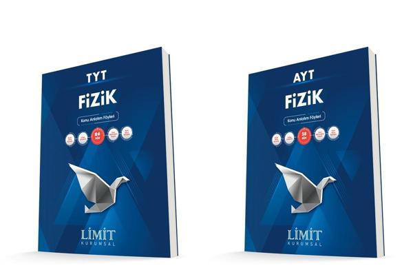Limit Kurumsal Tyt Ayt Fizik Konu Anlatım Föyleri Seti 2 Kitap - Limit Yayınları - Image 1