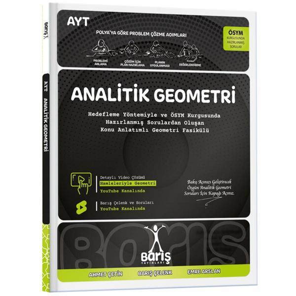 Barış Yayınları 2025 Tyt Ayt Analitik Geometri - Barış Çelenk - Image 1