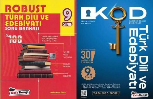 Kafa Dengi 2026 9. Sınıf Kod Haftalık Süreç Edebiyat + Edebiyat Soru 2 Kitap - Kafa Dengi - Image 1