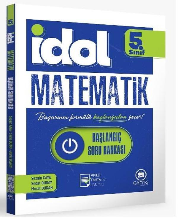 Çanta 2025 5. Sınıf İdol Matematik Başlangıç Soru Bankası - Çanta Yayınları - Image 1