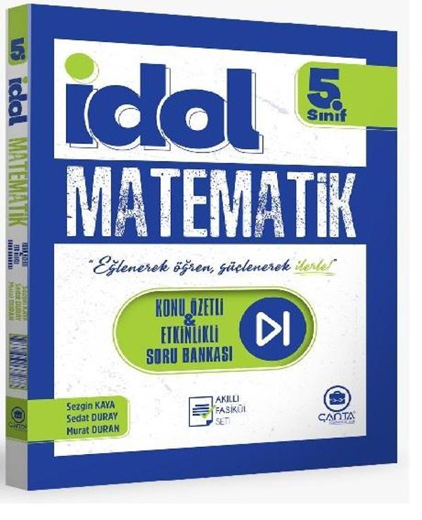 Çanta 2025 5. Sınıf İdol Matematik Konu Özetli Etkinlikli Soru Bankası 4 Fasikül - Çanta Yayınları - Image 1