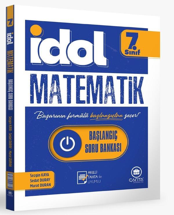 Çanta 2025 7. Sınıf İdol Matematik Başlangıç Soru Bankası - Çanta Yayınları - Image 1