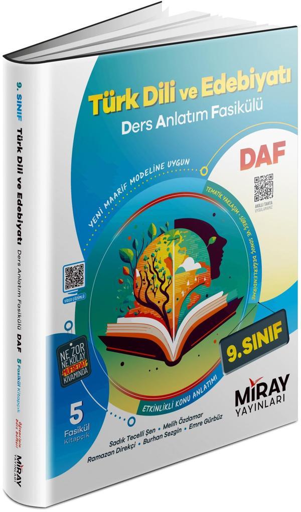 Miray 2025 9. Sınıf Türk Dili Ve Edebiyatı Ders Anlatım Fasikülleri - Miray Yayınları - Image 1