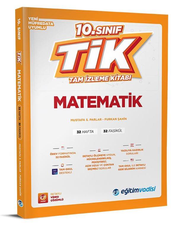 Eğitim Vadisi 2026 10. Sınıf Matematik Tik Tam İzleme Kitabı - Eğitim Vadisi - Image 1