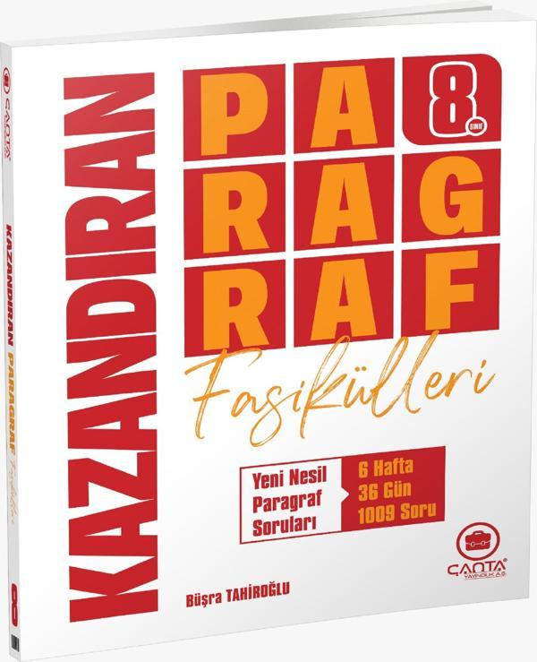 Çanta 2025 8. Sınıf Lgs Kazandıran Paragraf Fasikülleri + Deneme Sınavı - Çanta Yayınları - Image 1