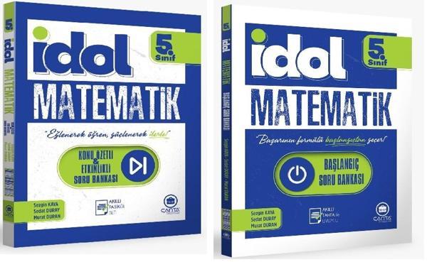 Çanta 2026 5. Sınıf İdol Matematik Başlangıç Soru Bankası + Konu Özetli Soru Seti 2 Kitap - Çanta Yayınları - Image 1