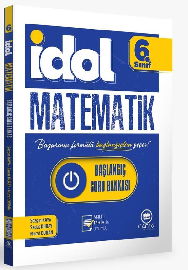 Çanta 2026 6. Sınıf İdol Matematik Başlangıç Soru Bankası - Çanta Yayınları - Image 1