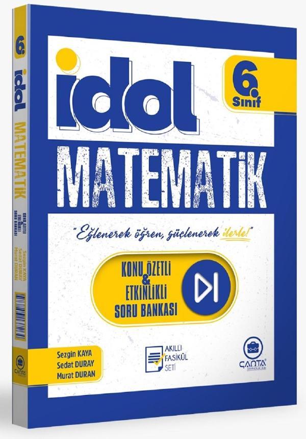 Çanta 2026 6. Sınıf İdol Matematik Konu Özetli Etkinlikli Soru Bankası 4 Fasikül - Çanta Yayınları - Image 1