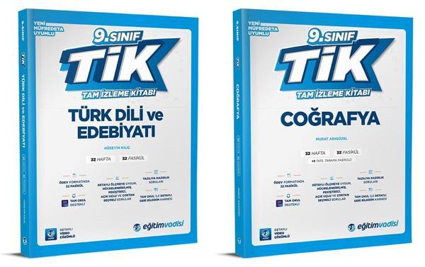 Eğitim Vadisi 2025 9. Sınıf Edebiyat + Coğrafya Tam İzleme Kitabı Seti 2 Kitap - Eğitim Vadisi - Image 1