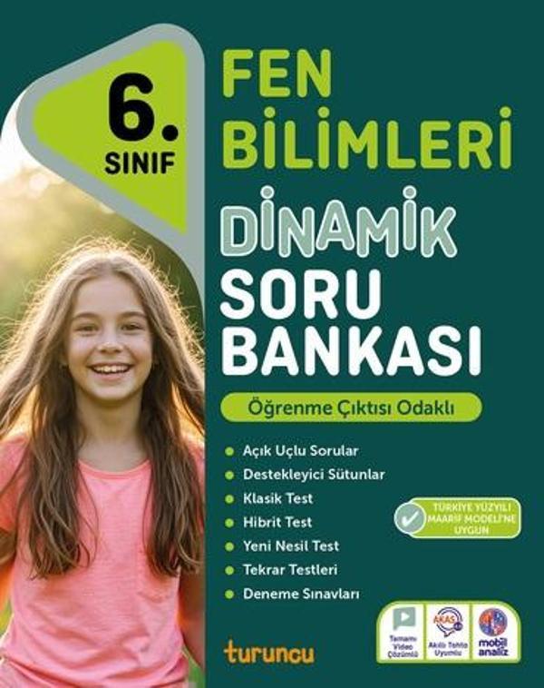 Tudem 2026 6. Sınıf Fen Bilimleri Dinamik Soru Bankası Yeni Müfredat - Tudem Yayınları - Ders Kitapları - Image 1