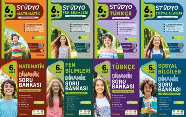 Tudem 2026 6. Sınıf Matematik + Fen + Türkçe + Sosyal Stüdyo + Dinamik Soru Bankası Tam Seti 8 Kitap Yeni Müfredat - Tudem Yayınları - Ders Kitapları - Image 1
