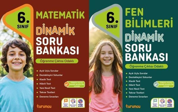 Tudem 2026 6. Sınıf Matematik + Fen Bilimleri Dinamik Soru Bankası Seti 2 Kitap Yeni Müfredat - Tudem Yayınları - Ders Kitapları - Image 1