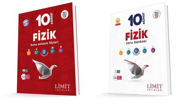 Limit 2025 10. Sınıf Fizik Kaf Konu + Soru Seti 2 Kitap Güncel Müfredat - Limit Yayınları - Image 1