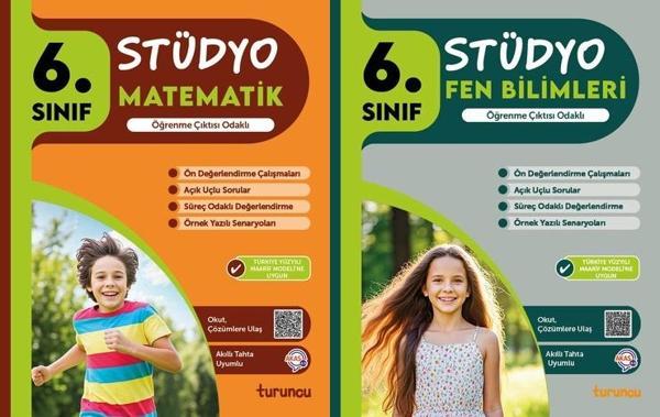 Tudem 2026 6. Sınıf Matematik + Fen Bilimleri Stüdyo Soru Bankası Seti 2 Kitap Yeni Müfredat - Tudem Yayınları - Ders Kitapları - Image 1