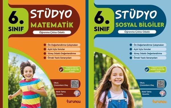Tudem 2026 6. Sınıf Matematik + Sosyal Stüdyo Soru Bankası Seti 2 Kitap Yeni Müfredat - Tudem Yayınları - Ders Kitapları - Image 1