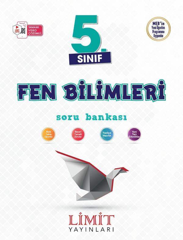 Limit 2025 5. Sınıf Fen Bilimleri Soru Bankası Güncel Müfredat - Limit Yayınları - Image 1
