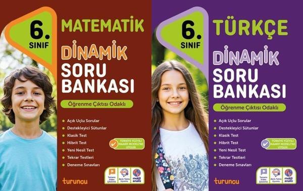 Tudem 2026 6. Sınıf Matematik + Türkçe Dinamik Soru Bankası Seti 2 Kitap Yeni Müfredat - Tudem Yayınları - Ders Kitapları - Image 1