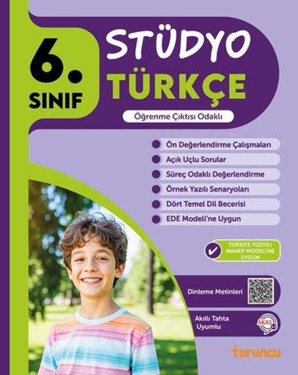 Tudem 2026 6. Sınıf Türkçe Stüdyo Soru Bankası Yeni Müfredat - Tudem Yayınları - Ders Kitapları - Image 1