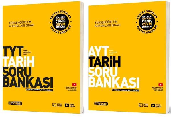 Hız 2025 Tyt Ayt Tarih Soru Bankası Seti 2 Kitap - Hız Yayınları - Image 1