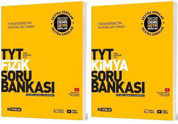 Hız 2025 Tyt Fizik + Kimya Soru Bankası Seti 2 Kitap - Hız Yayınları - Image 1