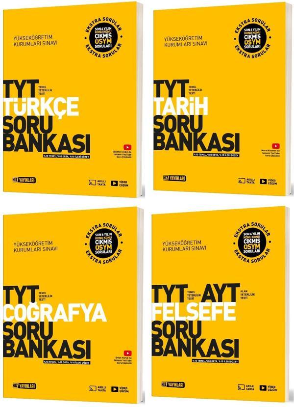 Hız 2025 Tyt Sözel Soru Bankası Seti 4 Kitap - Hız Yayınları - Image 1