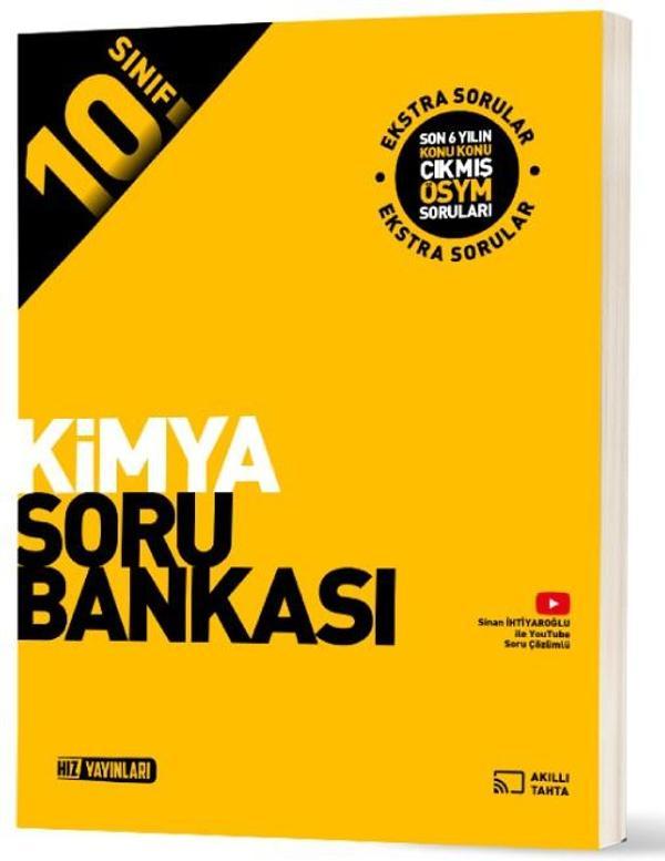 Hız 2026 10. Sınıf Kimya Soru Bankası Güncel Müfredat - Hız Yayınları - Image 1