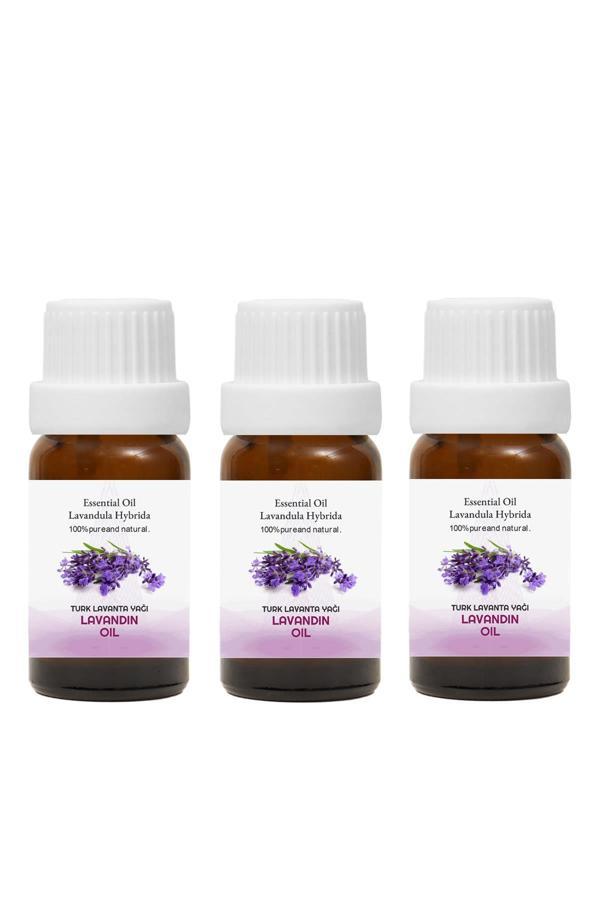 PROCLİS Türk Lavanta Yağı,%100 Doğal Bitkisel Uçucu Yağ, Lavandin Oil, 3'lüi Set 3x10 ml - Image 1