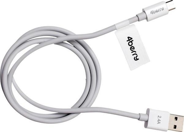 ECO-AMT Beyaz USB-A-Micro USB Kablo – 1.2 m, 2.4 A Hızlı Şarj - Image 1