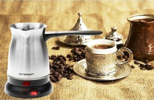 Crown Crw-7123 İnox Çelik Cezve - Image 1