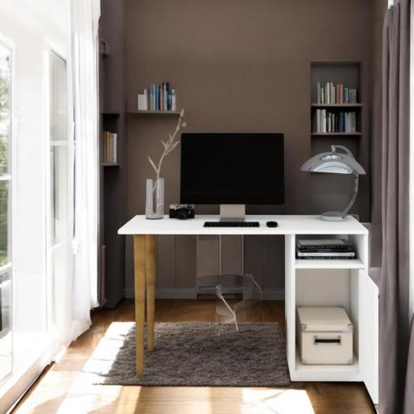 ÇOCUK ÇALIŞMA MASASI AHŞAP AYAKLI 120x45x73 - Image 1