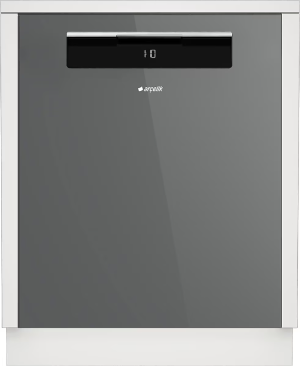 Arçelik ABC 161 G Gri 6 Programlı Ankastre Bulaşık Makinesi - Image 1