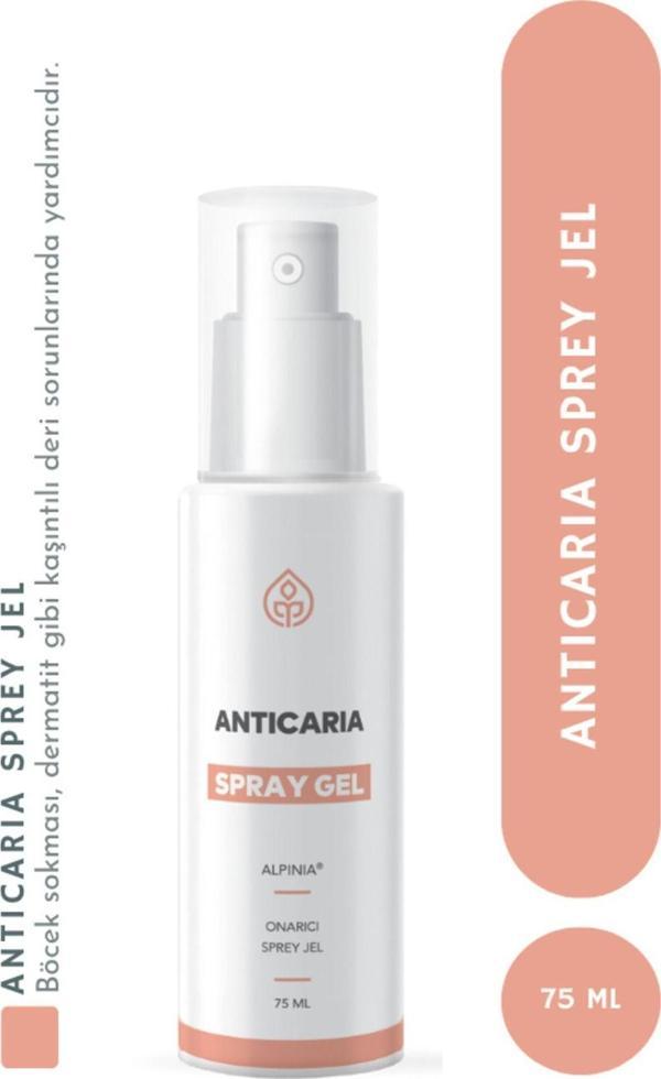 Anticaria Sinek Isırığı Ve Kızarıklık Gideren Onarıcı Sprey Jel 75ml - Image 1
