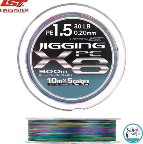 Linesystem Jigging X8 İp Misina PE 1.5 0.20mm 30lb 300mt - Image 1