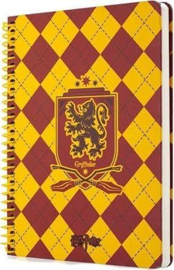 Mabbels Gryffindor Spiralli Butik Defter 24x17 190 sayfa - Image 1