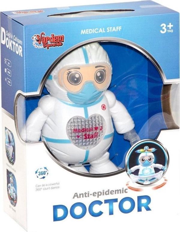 Vardem Oyuncak LZH-99444-9 Müzikli ve Işıklı Doktor Robot - Image 1