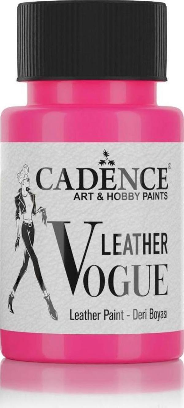 Cadence LEATHER VOGUE DERİ BOYASI LV-06 FUŞYA 50 ML - Image 1