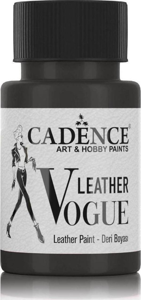Cadence LEATHER VOGUE DERİ BOYASI LV-12 SİYAH 50 ML - Image 1