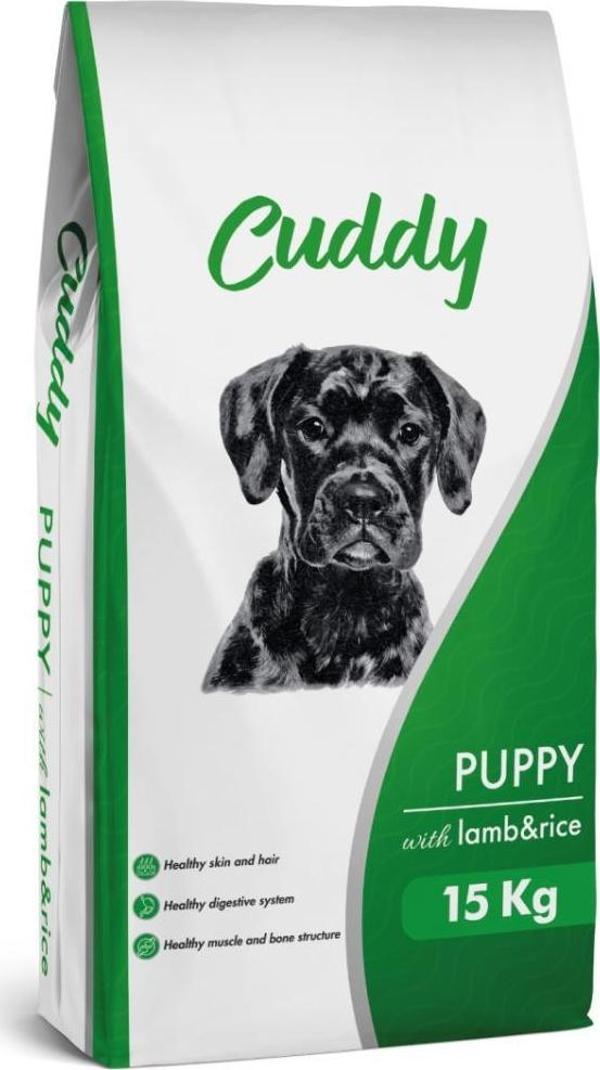 Cuddy Yavru Köpek Maması Kuzulu Pirinçli 15 kg - Image 1