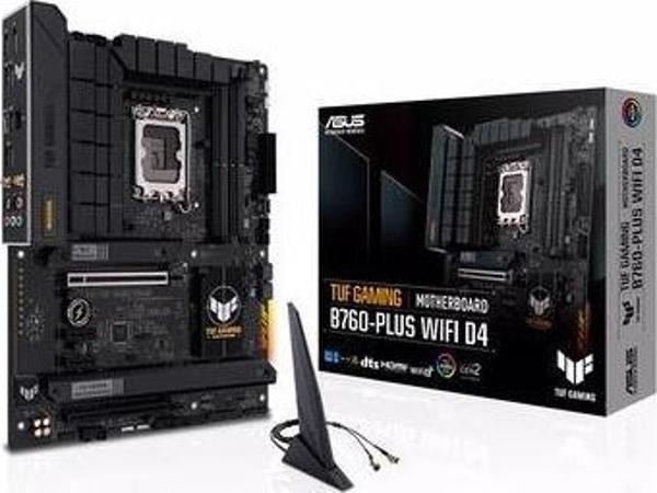 ASUS TUF GAMING B760-PLUS WIFI DDR5 7200MHZ(OC) HDMI DP ATX ANAKART 90MB1ER0-M1EAY0 - Image 1