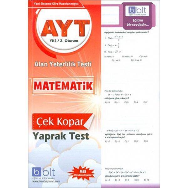 Bulut Eğitim Yayınları Ayt Matematik Yaprak Test - Bulut Eğitim ve Kültür Yayınları - Image 1