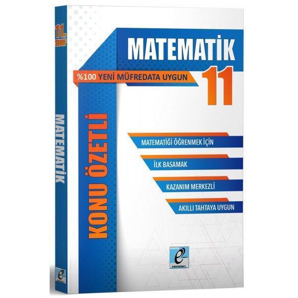 E Kare Yayınları 11. Sınıf Matematik Konu Özetli Soru Bankası - E Kare Yayınları - Image 1