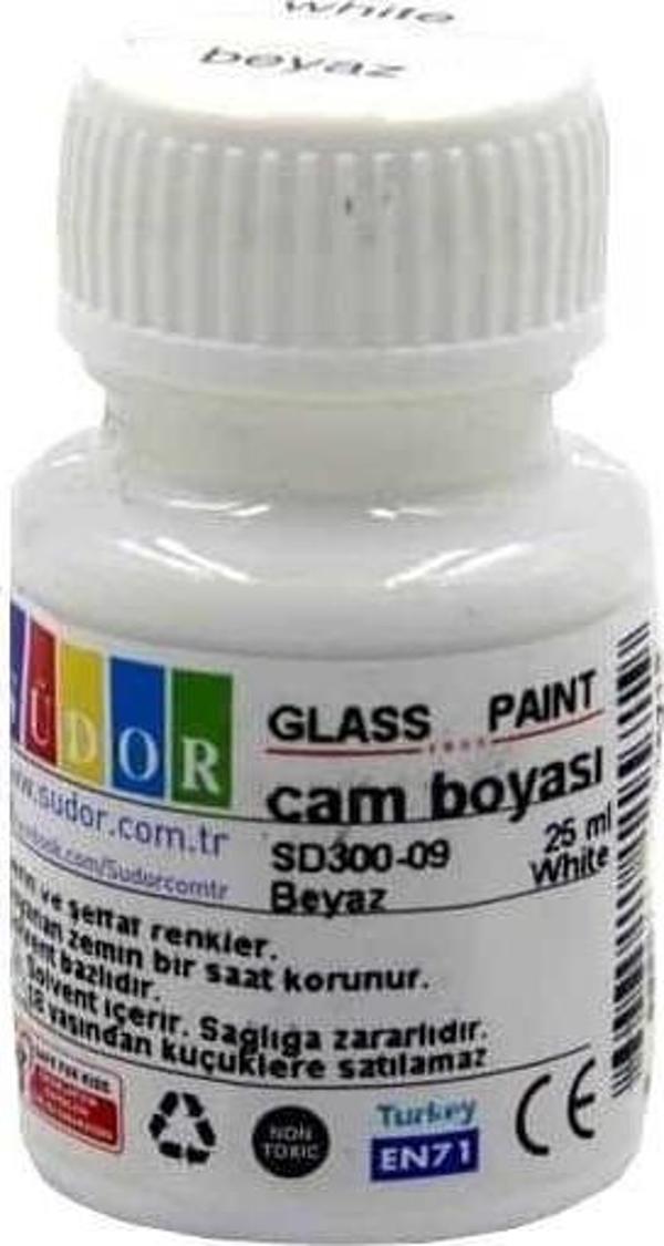 Südor Cam Boyası Beyaz Tek Renk - Image 1