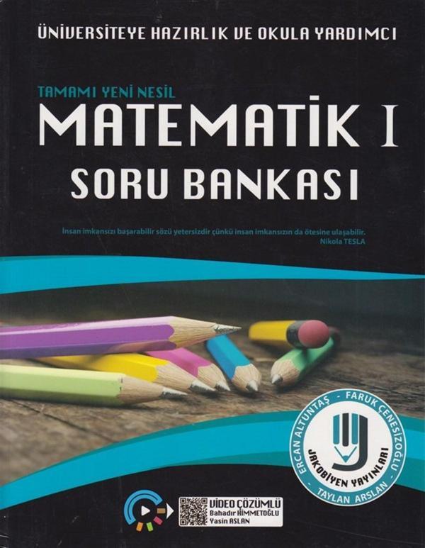 Jakobiyen Yayınları Tamamı Yeni Nesil Tyt Matematik 1 Soru Bankası - Jakobiyen Yayınları - Image 1