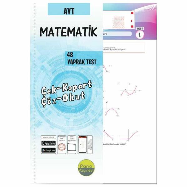 Pano Yayınları Ayt Matematik Yaprak Test - Pano Yayınları - Image 1