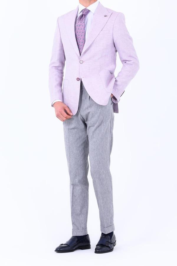 Erkek Slim Fit Kaliteli Ceket-KAV5038W - Image 1