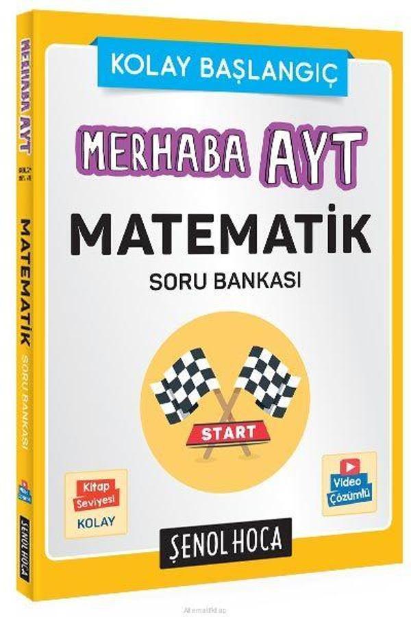 Şenol Hoca Yayınları Ayt Matematik Merhaba Soru Bankası - Şenol Hoca Yayınları - Image 1