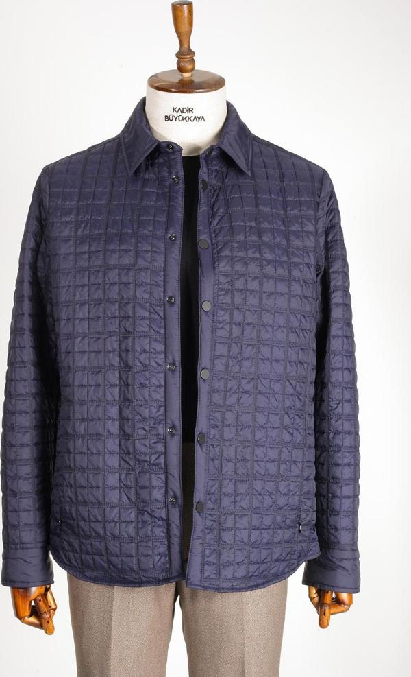 Modern Şık Gömlek Erkek Mont - Dayanıklı Polyester Kumaş-KAW9120S - Image 1